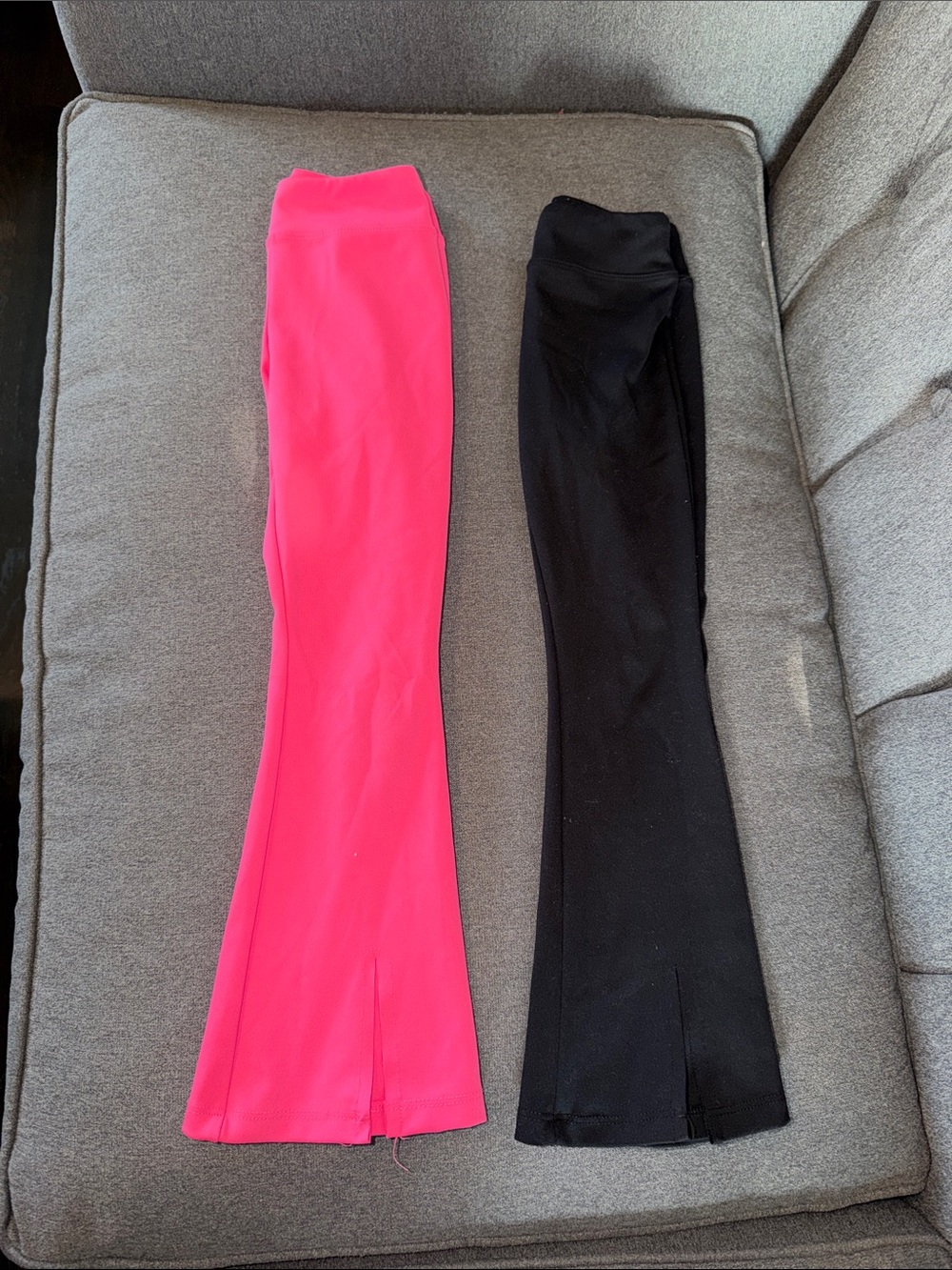 Kids High-Waist sofi pants- Pink and Black